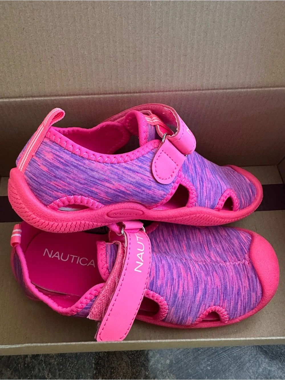 Nautica Kids Hot Pink and Purple Water Shoes
